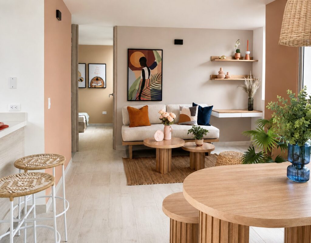 Estilo colorido para Airbnb
