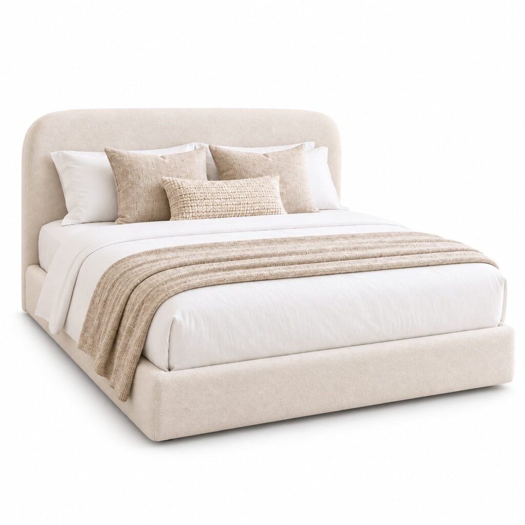 Cama Modern White