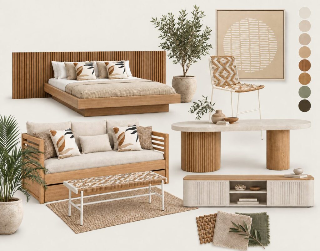 Estilo Boho Chic para Airbnb