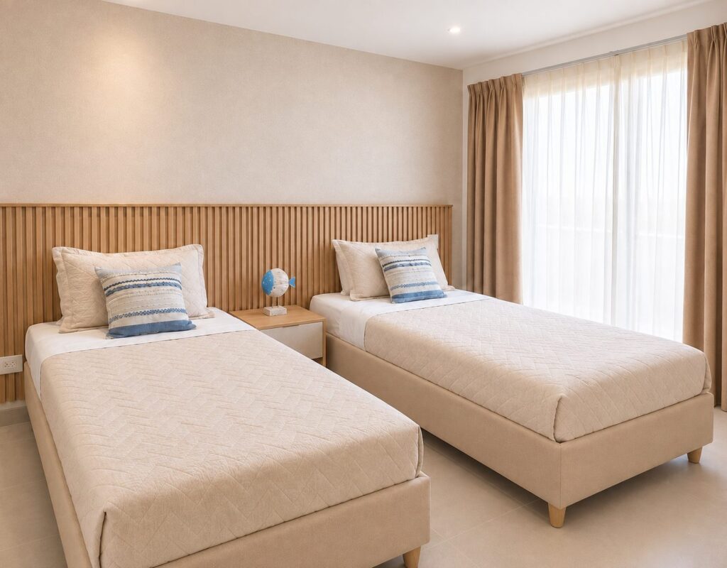 Estilo Boho Blue para Airbnb