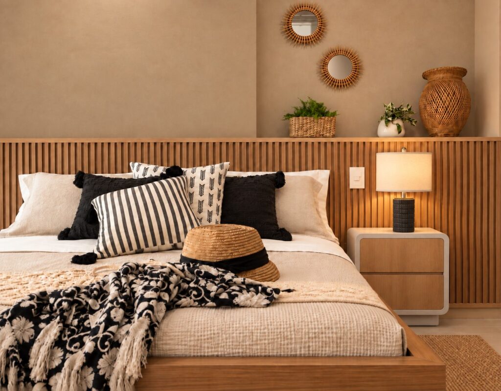 Estilo Boho Black para Airbnb