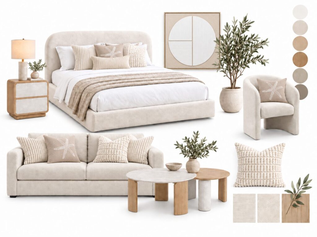 Estilo Modern White para Airbnb