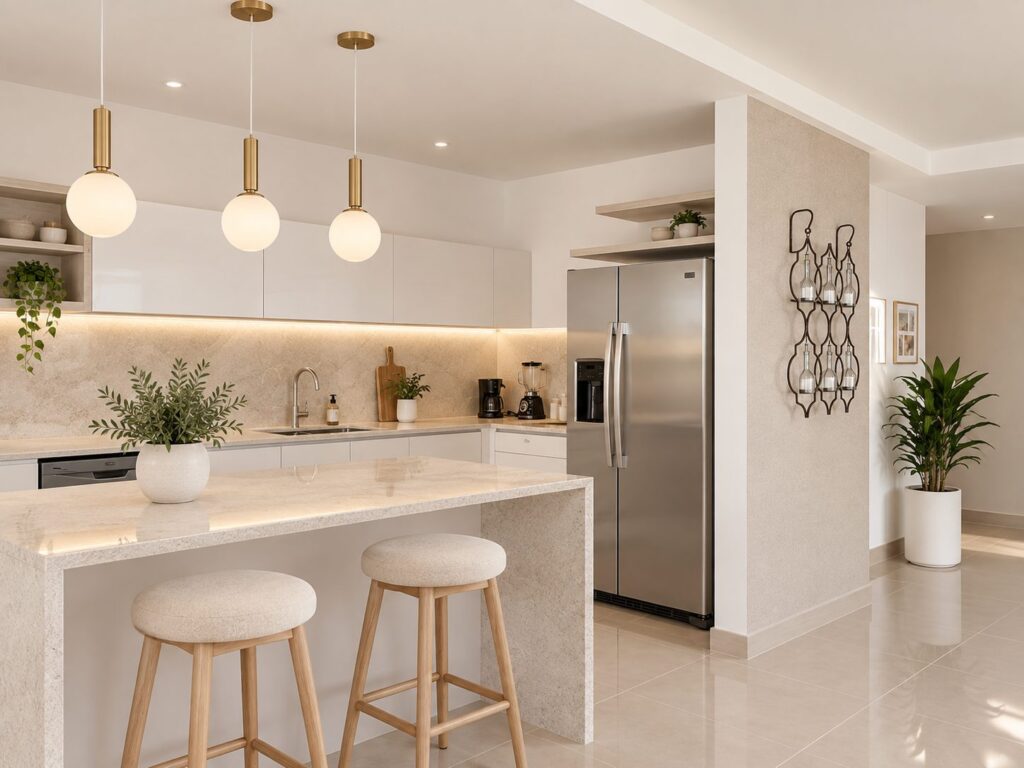 Estilo Modern White para Airbnb
